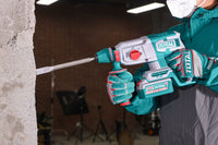TOTAL 20V Brushless Cordless Rotary Hammer SDS Plus – 2.5J Rotary Hammer Drill (TRHLI26208)