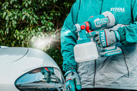 TOTAL 20V Cordless Spray Gun – 1000ml Paint Sprayer with Adjustable Spray - Battery & Charger Sold Separately (TSGLI2004)