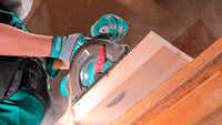 TOTAL Cordless Brushless Circular Saw 42V – 185mm | 7.25" with 2 Batteries (TSLI4218512)