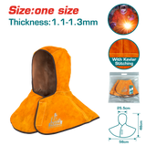 TOTAL Cowhide Welding Cap – Heat Resistant Welding Head Protection (TSP20101)