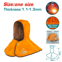TOTAL Cowhide Welding Cap – Heat Resistant Welding Head Protection (TSP20101)