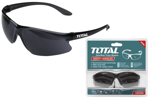 TOTAL TSP305 Safety Goggles – Full Dust & Impact Protection TOTAL TSP305 Safety Goggles – Full Dust & Impact Protection