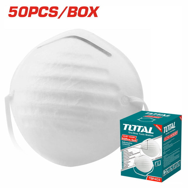TOTAL TSP403 Dust Mask – Lightweight Respiratory Protection TOTAL TSP403 Dust Mask – Lightweight Respiratory Protection