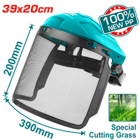 TOTAL Ultra Clear View Mesh Visor 39X20cm (TSP622)