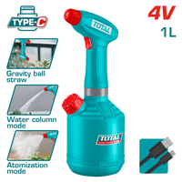 TOTAL Battery Sprayer 4V | 1L – Portable Electric Sprayer with 90min Work Time (TSPP3701)