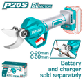 TOTAL Cordless Gauge Straight Shear 20V – Brushless Cutting Tool 20-30mm | Battery & Charger Sold Separately (TSSLI20308)