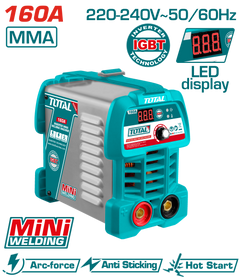 TOTAL Inverter MMA Welding Machine 160A - IGBT (TW216049)