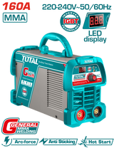 TOTAL Inverter MMA Welding Machine 160A (TW216059)