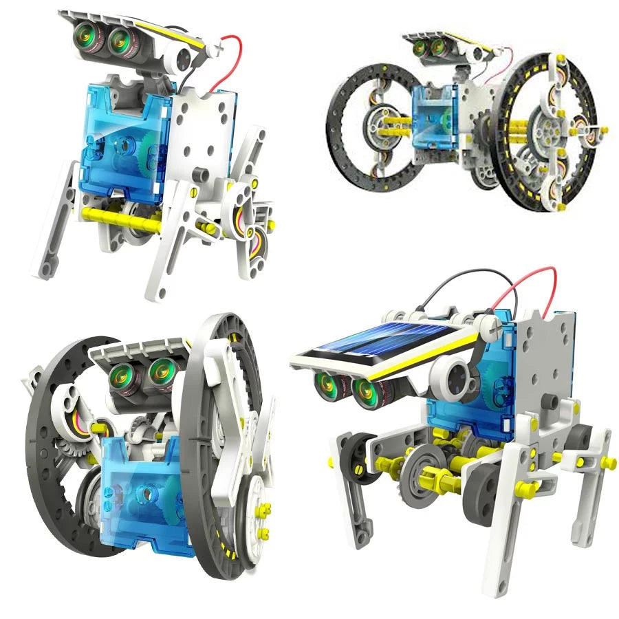 The Source 14 In 1 Solar Robot Kit Fun & Educational Tool