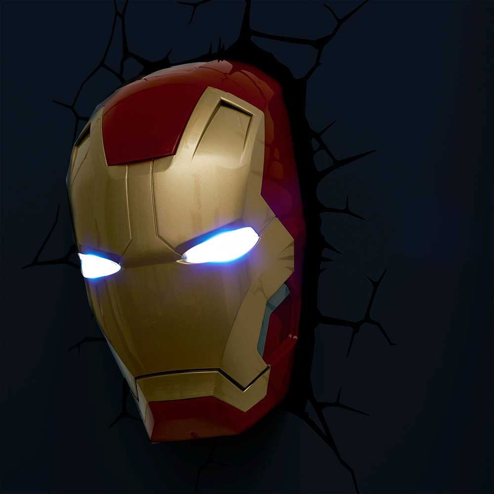 The Source 3DL Marvel Iron Man Light with 3D Wall Art The Source 3DL Marvel Iron Man Light with 3D Wall Art