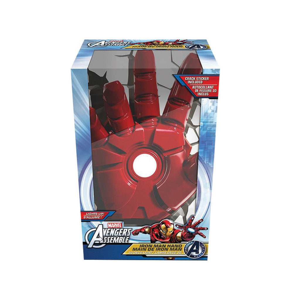 The Source 3D Marvel Iron Man Hand Light Safe & Heroic Decor The Source 3D Marvel Iron Man Hand Light Safe & Heroic Decor