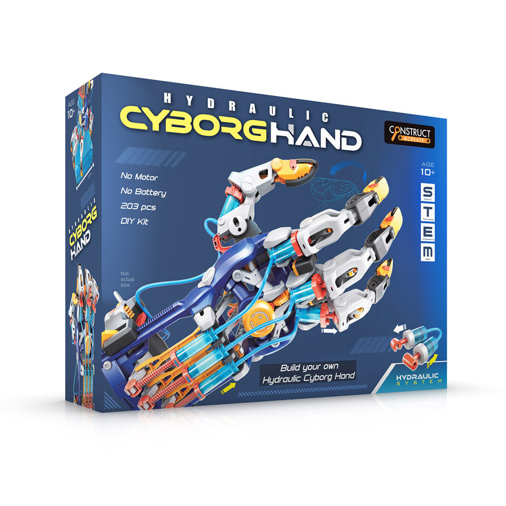 The Source Hydraulic Cyborg Hand Fun & Educational STEM Toy