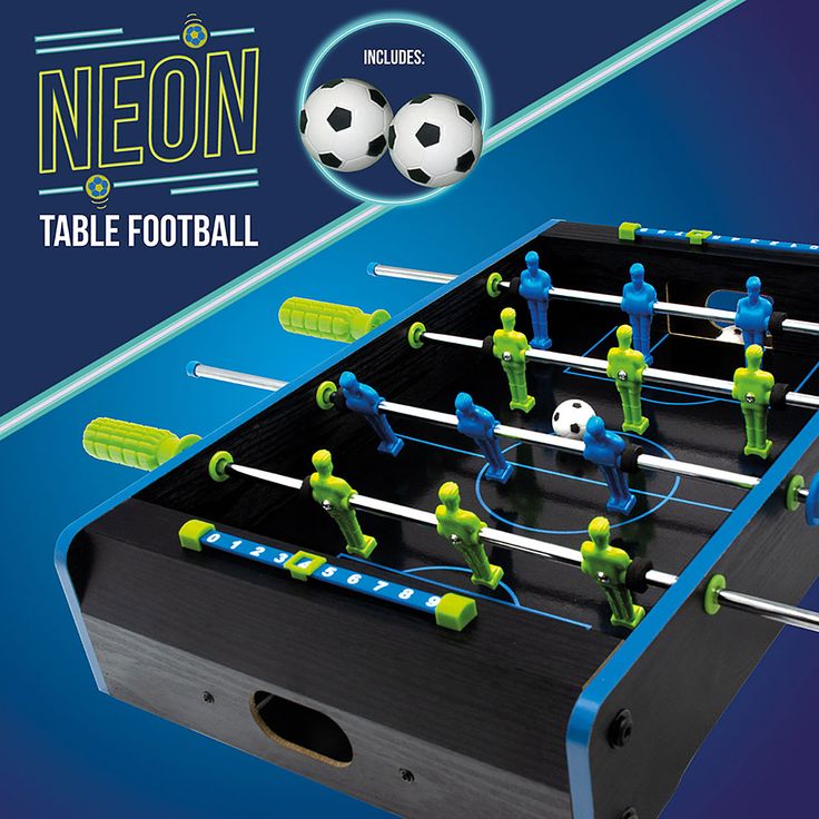 The Source Neon Table Soccer Competitive Fun for All