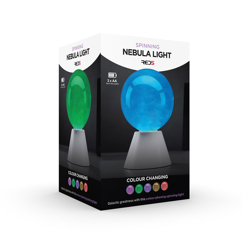 The Source Spinning Nebula Light with Color Changing Glow The Source Spinning Nebula Light with Color Changing Glow