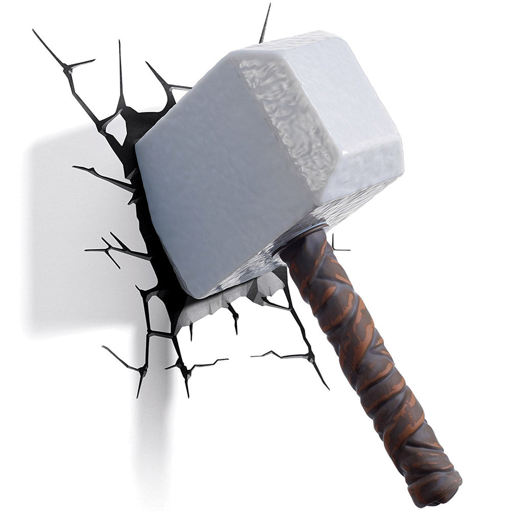The Source Thor Hammer 3D Light Safe & Stylish Marvel Decor The Source Thor Hammer 3D Light Safe & Stylish Marvel Decor