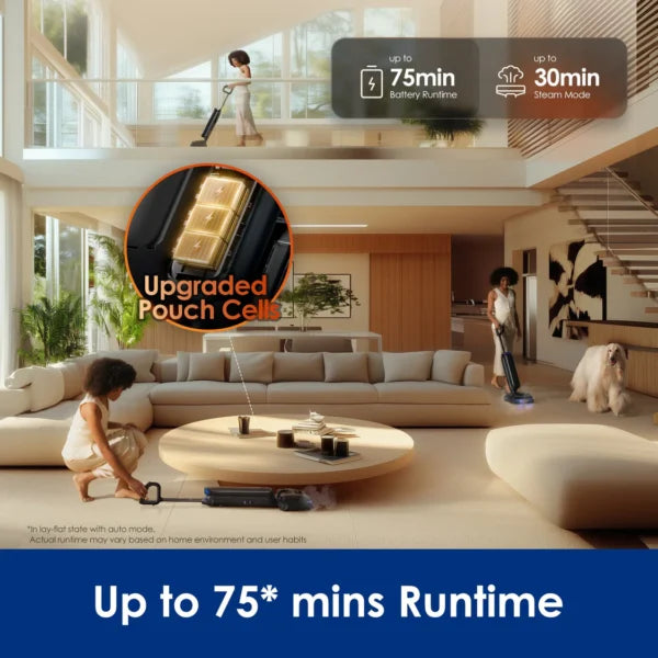 مكنسة كهربائية رطبة وجافة بالبخار من تاينكو فلور ون إس 9 أرتيست