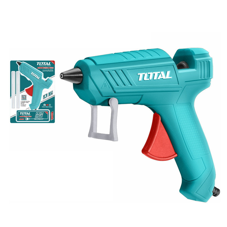Total 100W Glue Gun Fast Reliable and Easy to Use Total 100W Glue Gun Fast Reliable and Easy to Use
