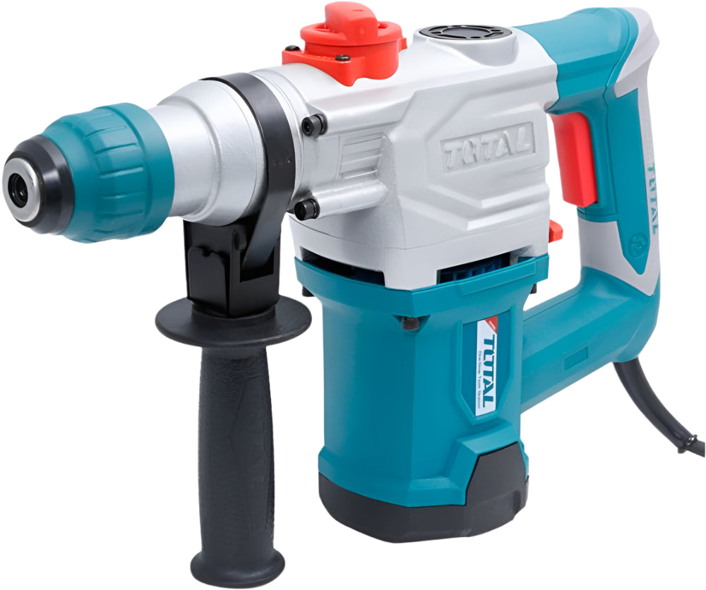 Total 1050W SDS PLUS Rotary Hammer Heavy-Duty Drilling Total 1050W SDS PLUS Rotary Hammer Heavy-Duty Drilling