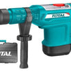 Total 1500W Rotary Hammer SDS MAX - 12kg Heavy-Duty Demolition Tool