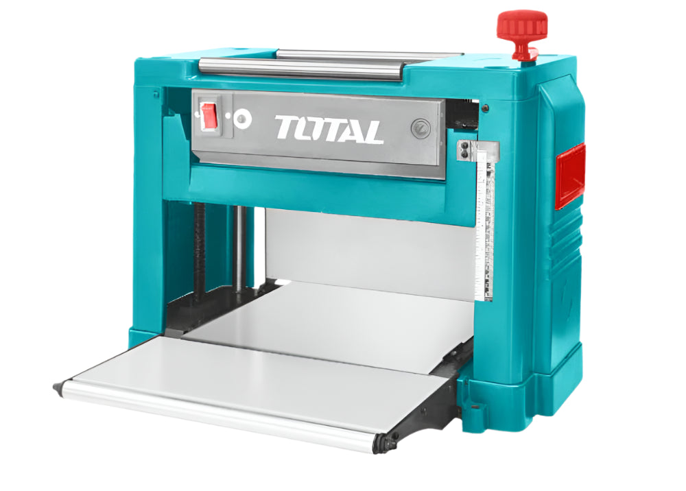Total 1500W Thickness Planer High Precision for Woodworking Total 1500W Thickness Planer High Precision for Woodworking