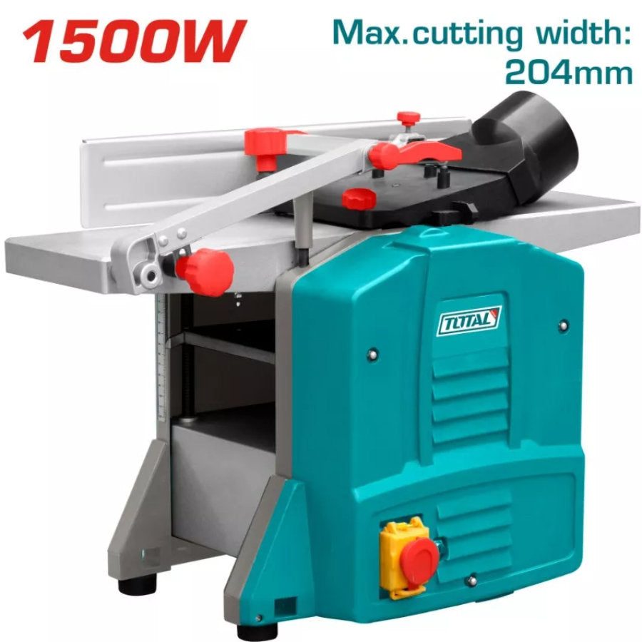 Total 1500W Wood Planer High-Performance for Woodworking Total 1500W Wood Planer High-Performance for Woodworking