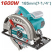 Total 1600W Circular Saw High-Performance Cutting Tool