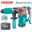 Total 1600W SDS Max Rotary Hammer Heavy-Duty Performance