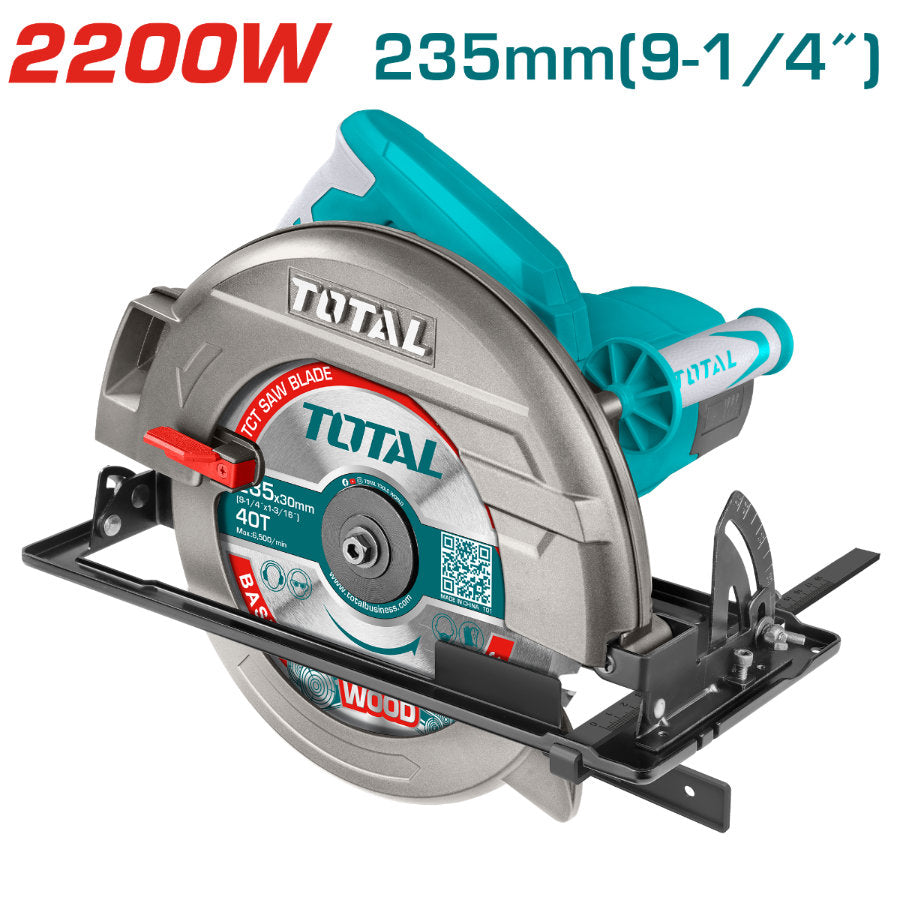 Total 2200W Circular Saw High-Power Cutting Tool Total 2200W Circular Saw High-Power Cutting Tool