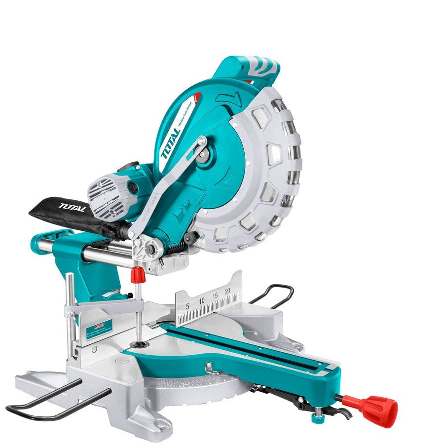 Total 2400W 12” Mitre Saw High Precision & Power Total 2400W 12” Mitre Saw High Precision & Power