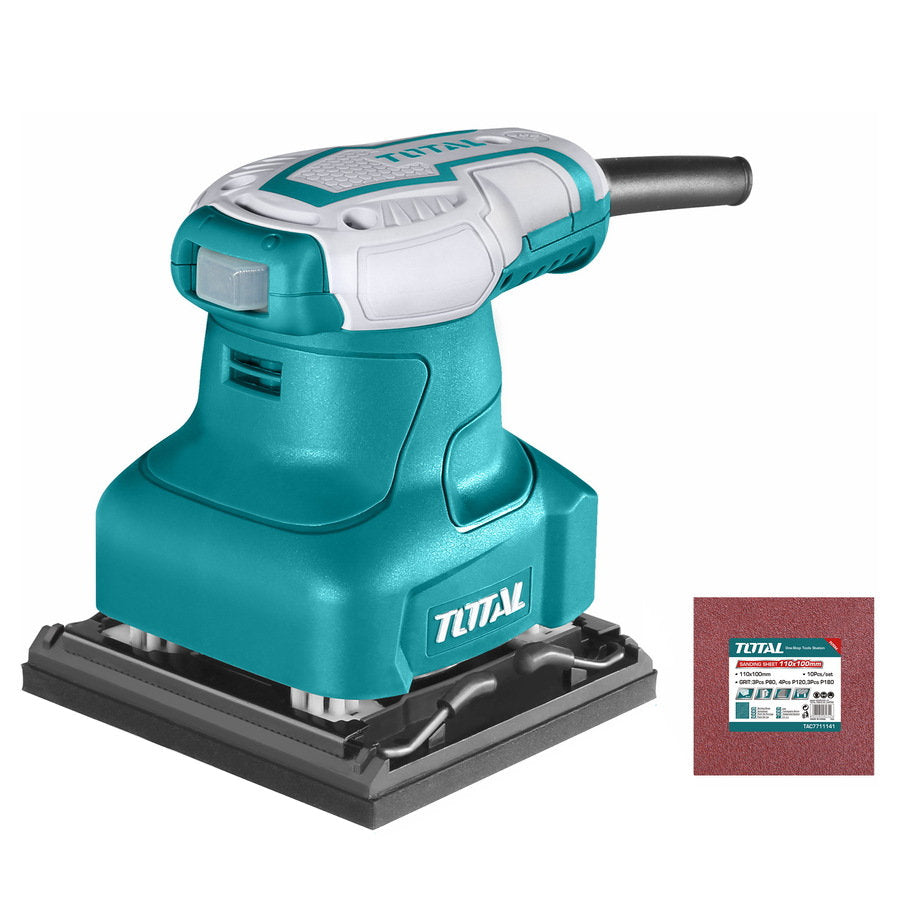 Total 240W Rectangular Palm Sander Precision & Power