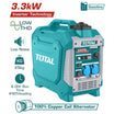 Total 3.3KW Silent Inverter Gasoline Generator Quiet & Clean Power