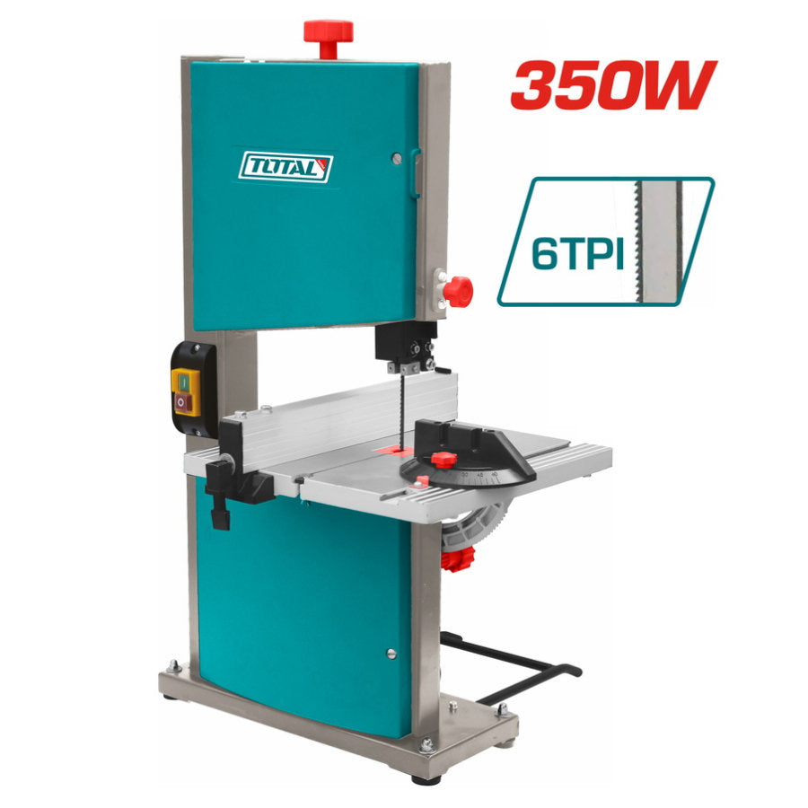 Total 350W Band Saw High Precision for Professional & DIY Projects Total 350W Band Saw High Precision for Professional & DIY Projects
