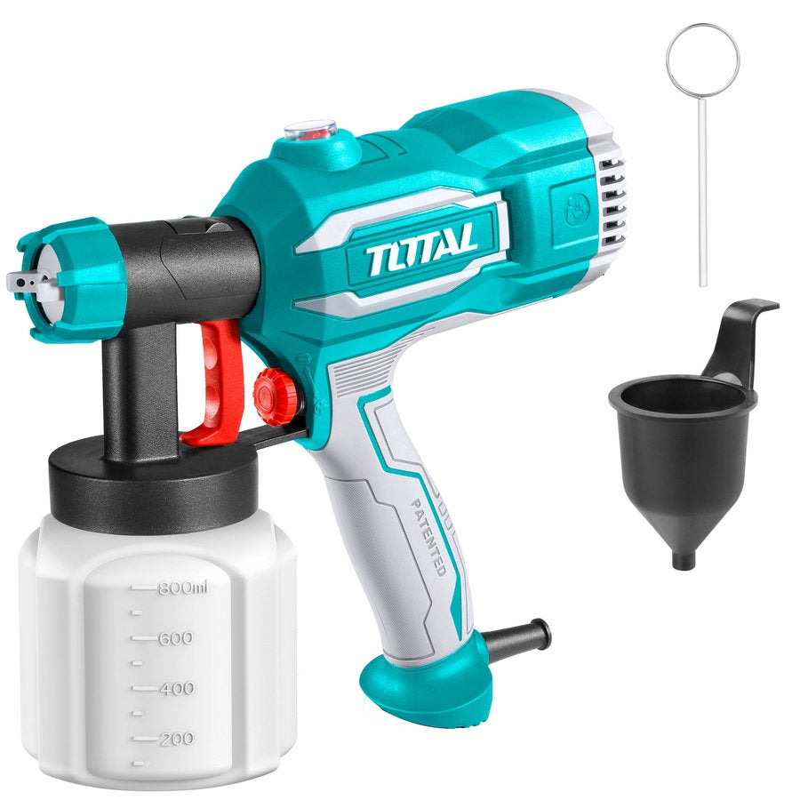 Total 450W Spray Gun Perfect for Home & Industrial Use Total 450W Spray Gun Perfect for Home & Industrial Use