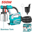 Total 550W Electric Spray Gun High Precision & Performance