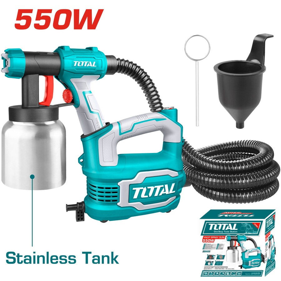 Total 550W Electric Spray Gun High Precision & Performance Total 550W Electric Spray Gun High Precision & Performance
