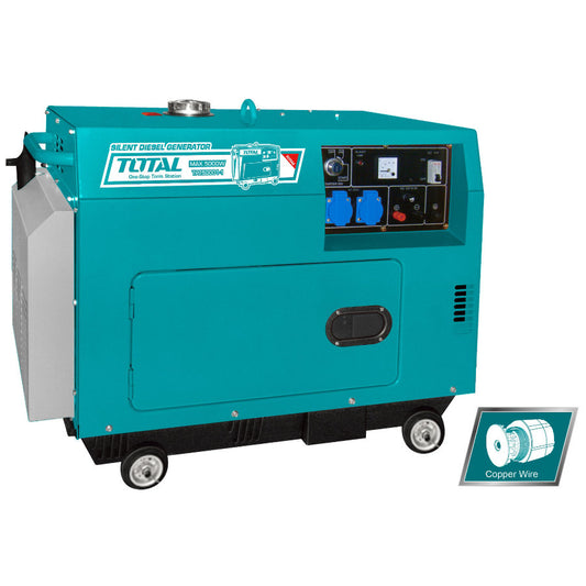 Total 5KW Diesel Generator Silent & Efficient