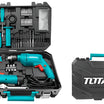 Total 680W Electric Drill & 12V Cordless Drill with 119 Pieces