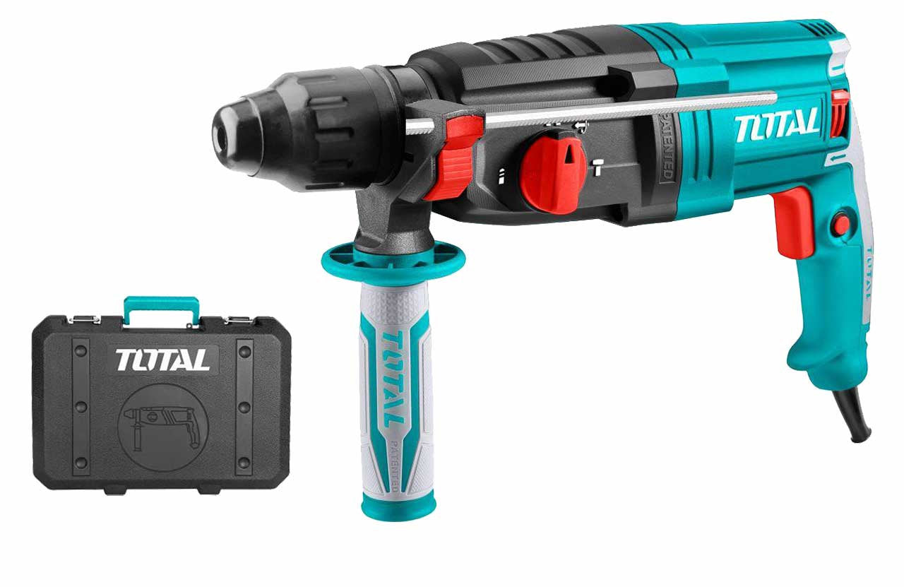Total 950W Rotary Hammer SDS Plus High Power & Precision Total 950W Rotary Hammer SDS Plus High Power & Precision