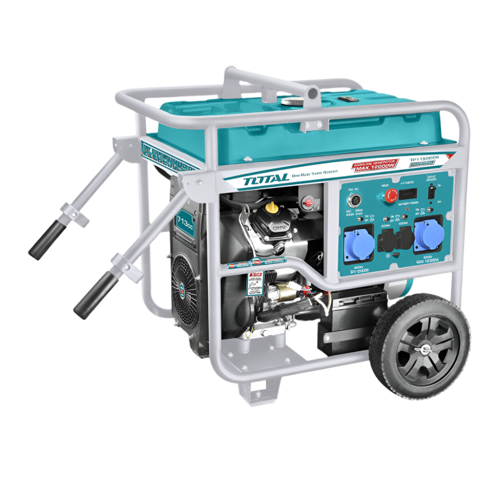 Total Gasoline Generator 12kW Powerful and Reliable Power Source Total Gasoline Generator 12kW Powerful and Reliable Power Source