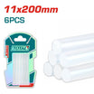 Total Glue Gun Stick 6pcs of Strong Adhesive Sticks