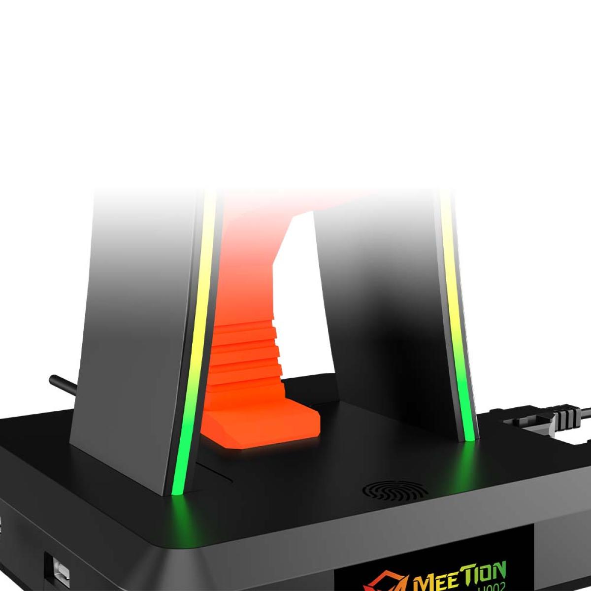 Meetion U002 RGB Gaming Headset Stand - Multifunctional Hub Meetion U002 RGB Gaming Headset Stand - Multifunctional Hub