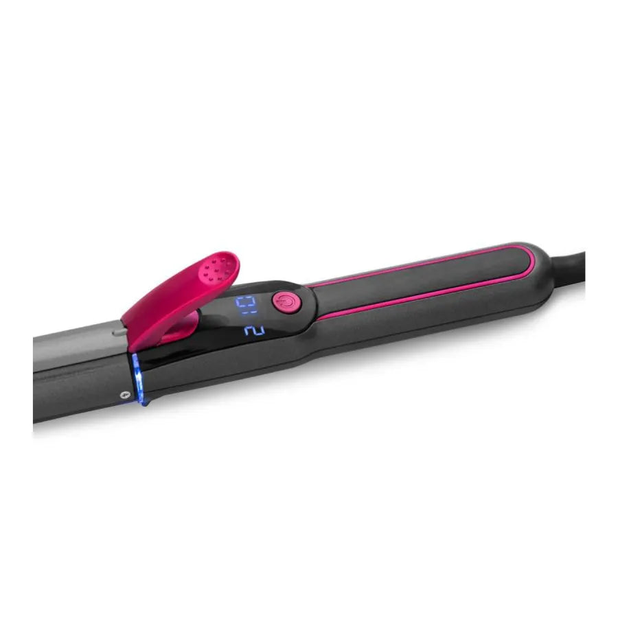 UFESA CT4019 Ringlet Ceramic Curling Iron 19mm – 5 Heat Settings, 150–210°C, 360° Swivel Cord