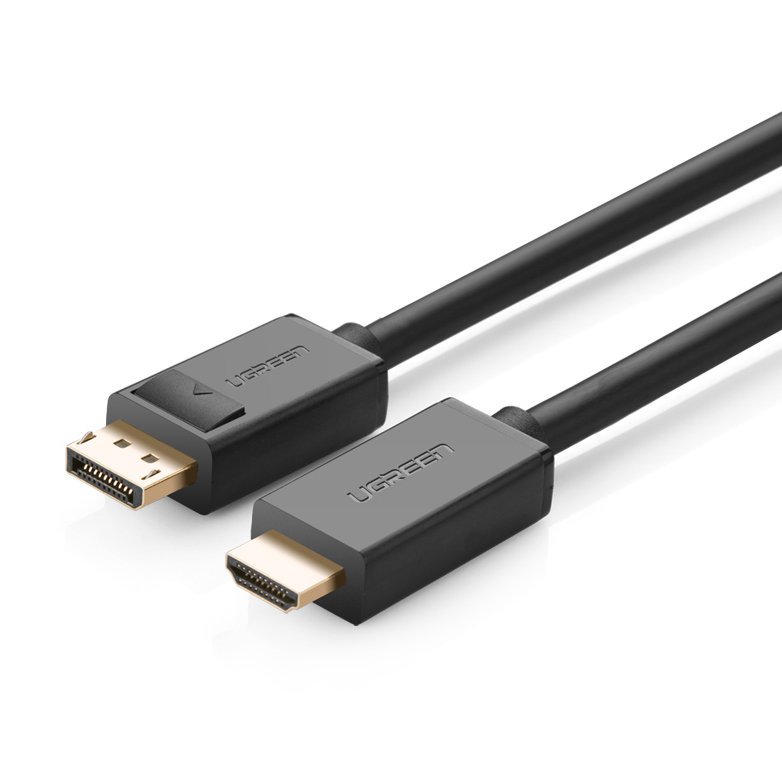 UGREEN DP Male to HDMI Male Cable 1.5m - Black