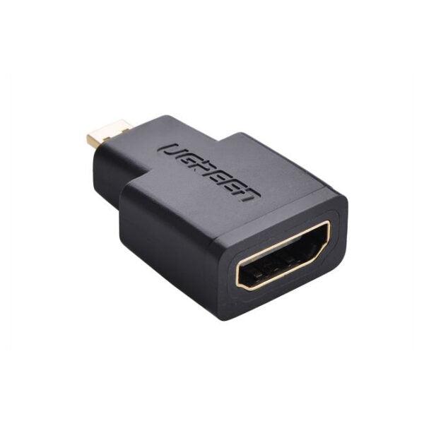 UGREEN Micro HDMI Male to HDMI Female Adapter (Black) UGREEN Micro HDMI Male to HDMI Female Adapter (Black)
