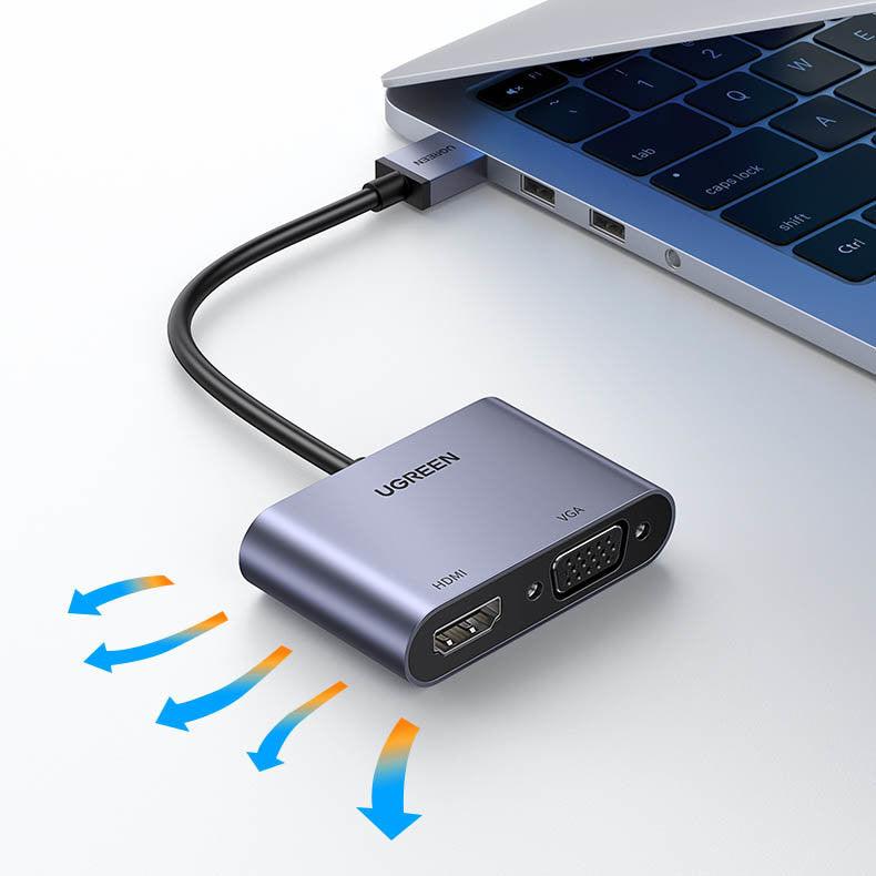 UGREEN USB 3.0 HDMI & VGA Converter UGREEN USB 3.0 HDMI & VGA Converter