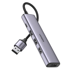 UGREEN 4-in-1 USB 3.0 Hub with USB-C Power Port – 20805