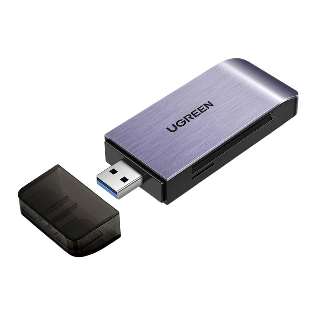 UGREEN 4-in-1 USB 3.0 Card Reader – TF/SD/CF/MS, 5Gbps Speed