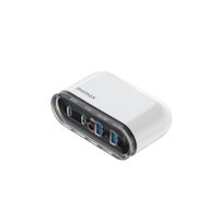Momax Flow PD 80W Charger 4 Ports Powerful & Compact - Gray