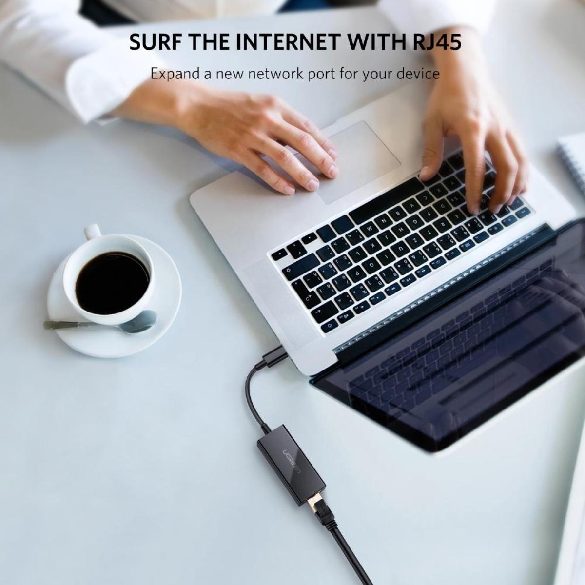 UGREEN USB-C to Gigabit Ethernet Adapter – 5Gbps Speed