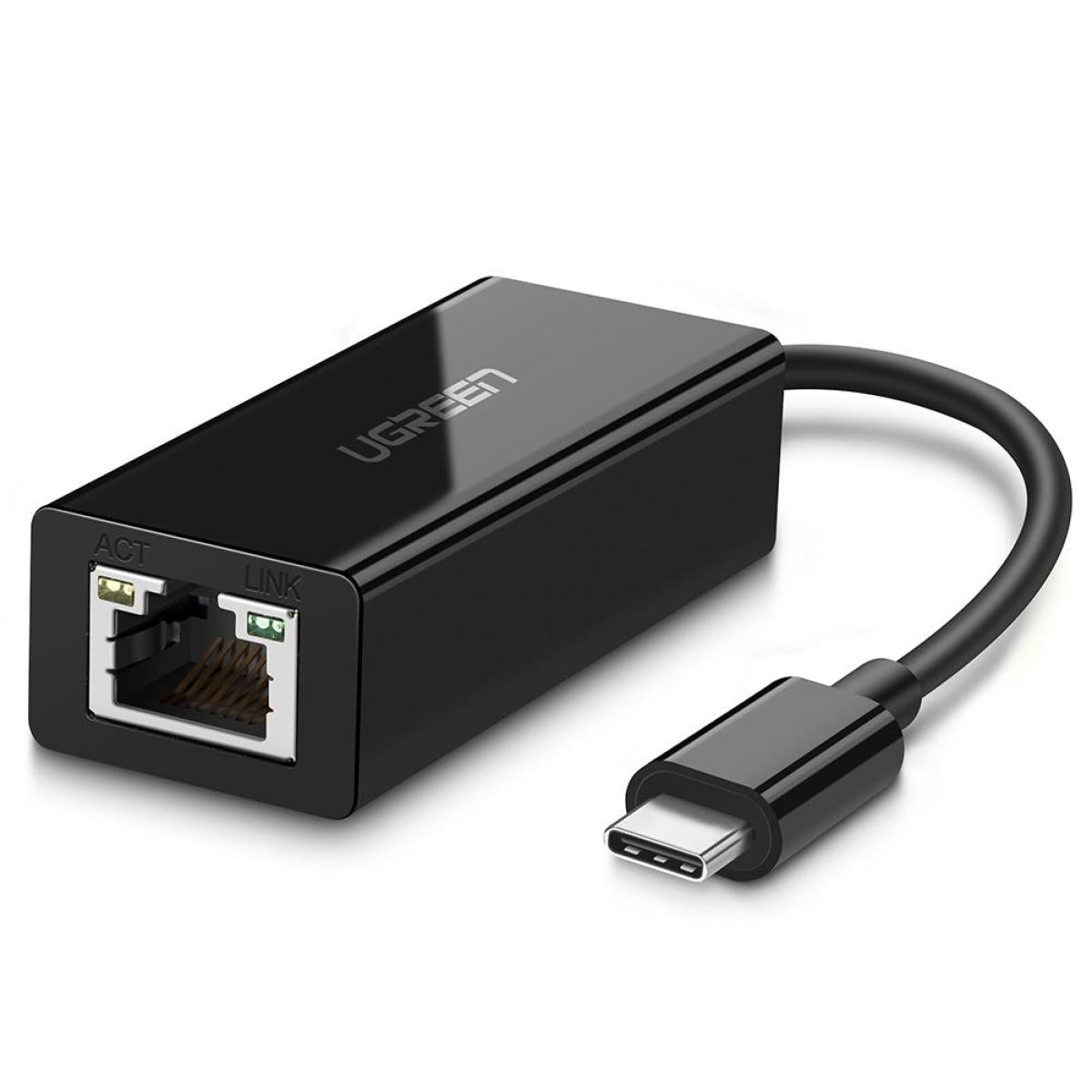 UGREEN USB-C to Gigabit Ethernet Adapter – 5Gbps Speed UGREEN USB-C to Gigabit Ethernet Adapter – 5Gbps Speed